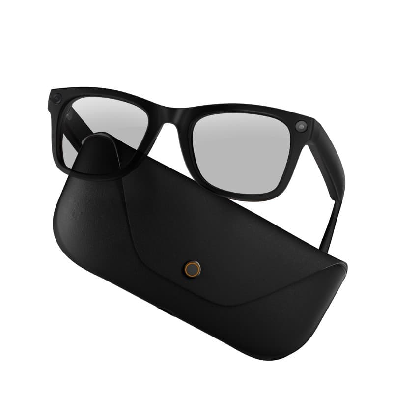 HD5ULTRA (AIbuds) 800W Anti-Shake Video AI Voice Charging Case Photo Recognition Object Translation Smart Glasses