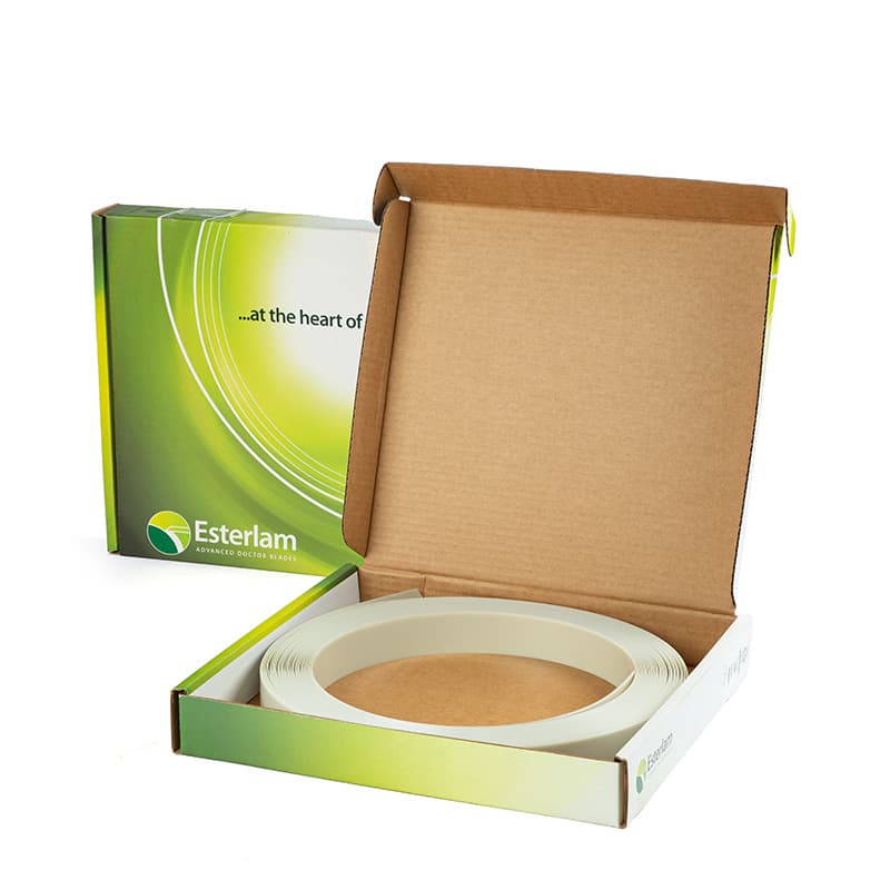 In-stock UK esterlam ink doctor blade flexographic doctor blade plastic doctor blade