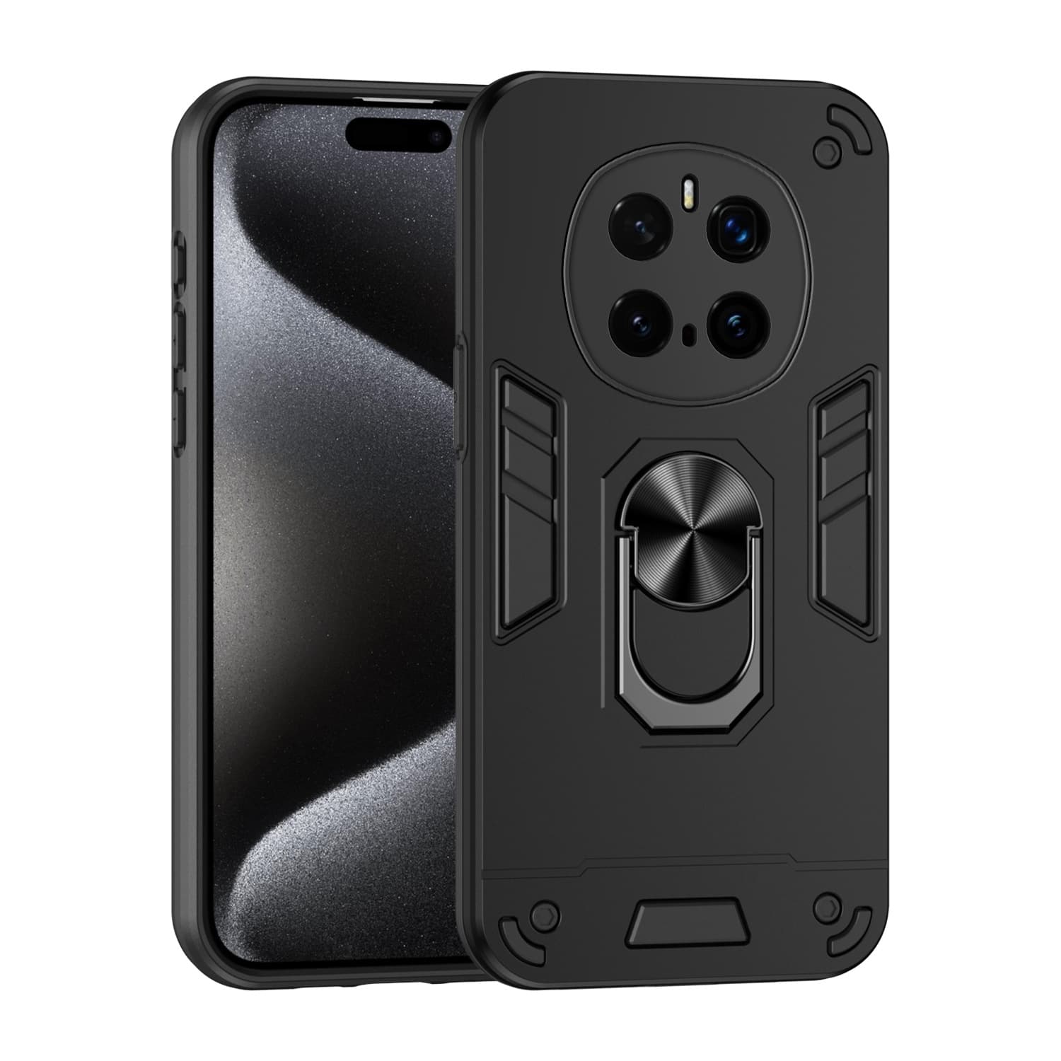 Suitable for Huawei Honor Magic8Pro mobile phone case 360 Warrior Magic7lite bracket anti-fall protective cover