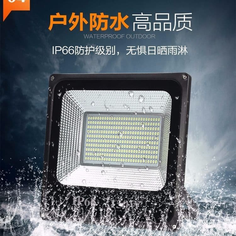 Low Voltage DC 12V 24V 36V LED Floodlight Outdoor Night Market Light Stall Landscape Lighting Marine Battery Light
