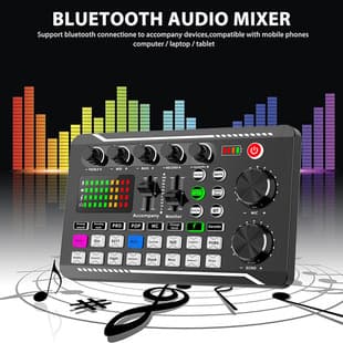 Live Sound Card Mixer Hot Selling F998 Sound Card BM800 Condenser Microphone Set for Live Streaming LIVESOUND