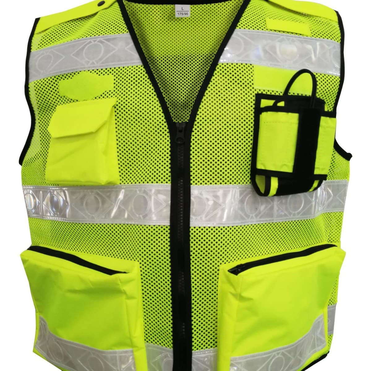 Factory direct sales of high-end mesh multi-functional reflective vest reflective vest high-end mesh multi-pocket vest