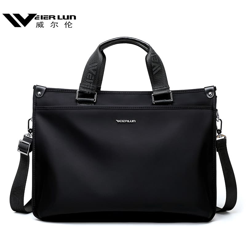 Large capacity business handbag men's briefcase file bag computer bag shoulder bag men's messenger bag men's bag