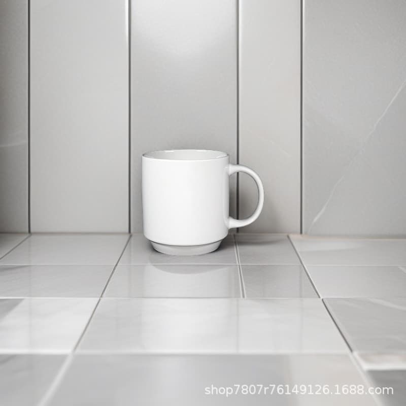 Holiday Gift Mug Custom Straight-Sided Mug with Logo, Heat Transfer Customization Available