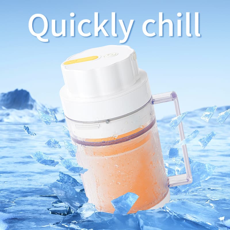 Cross-border Iced Juicer Portable Rechargeable Juice Cup Home Multi-functional Juicer Cup Vegetable Juice Fruit Thermos Cup