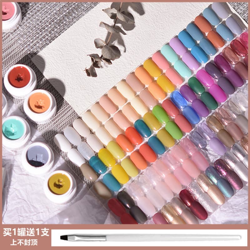 Hailu Japanese Solid Nail Polish Glitter Kilogram Glitter Glitter Nail Polish Basic Nail Polish Japanese Filling Wholesale