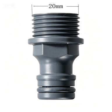 Wholesale 4-point male thread nipple connector European thread 1/2" male connector gardening sprayer accessory
