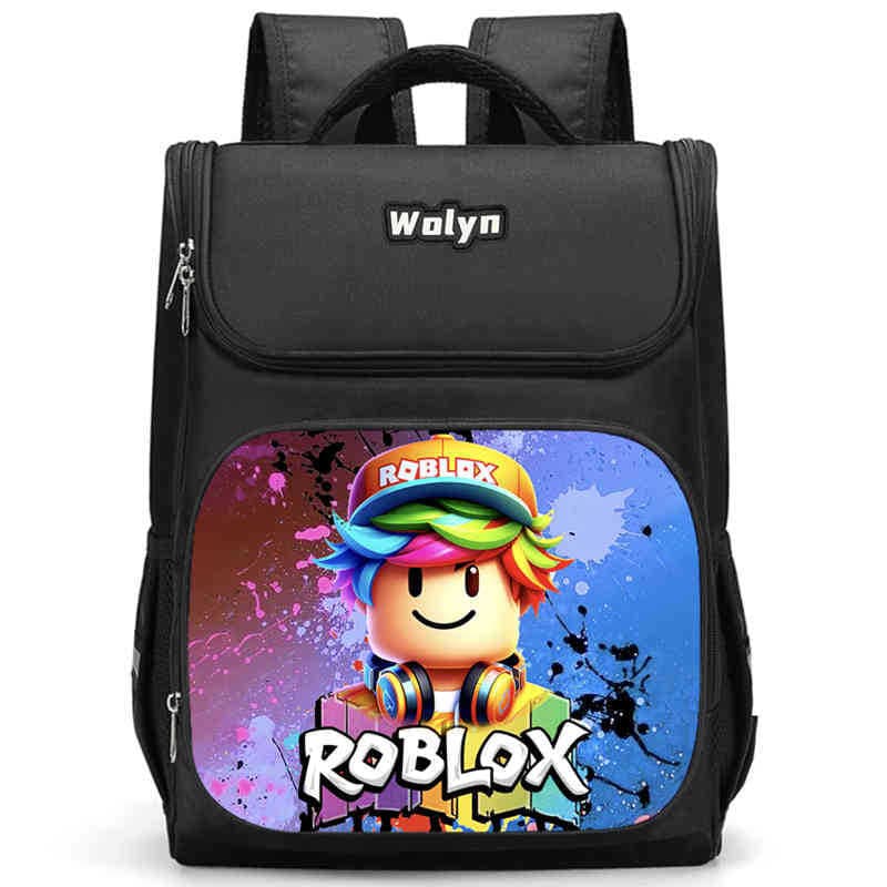 Roblox Roblox printed cross-border backpack, children's primary school bag, supports one piece of factory direct sales