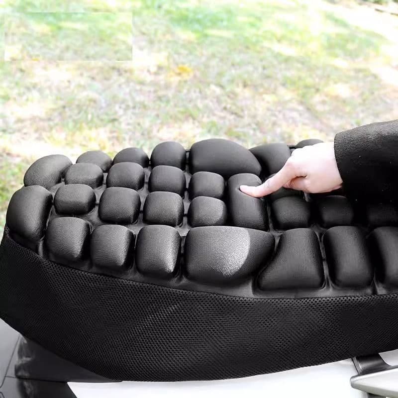 Scooter Air Cushion Seat Cover Shock-Absorbing Sunproof Heat Insulation for Haojue AFR125 Suzuki UY125 UHR150
