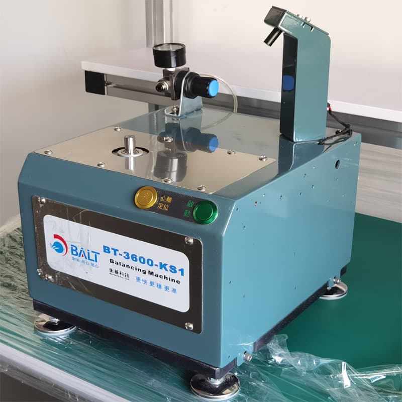 Taiwan Hengqi Dynamic Balancing Machine Automatic Fan Motor Rotor Testing Mechanical Shaft Dynamic Balancing Machine 3600KS1
