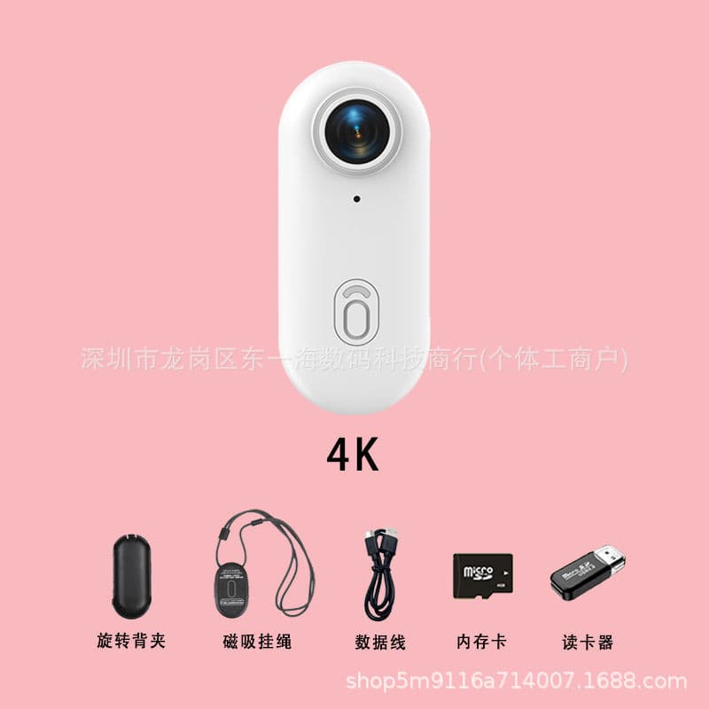 In Stock Thumb Riding Camera WIFI Magnetic Clip H88 Action Thumb Recorder Pet Vlog Portable