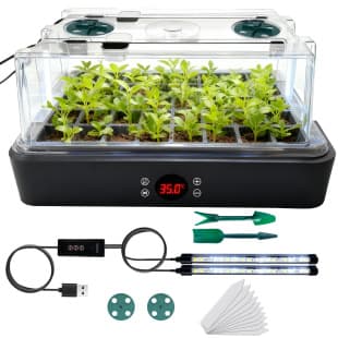 2026 New Heating Seedling Tray, Adjustable Constant Temperature Setting, with Digital Display Seedling Light Plant Light
