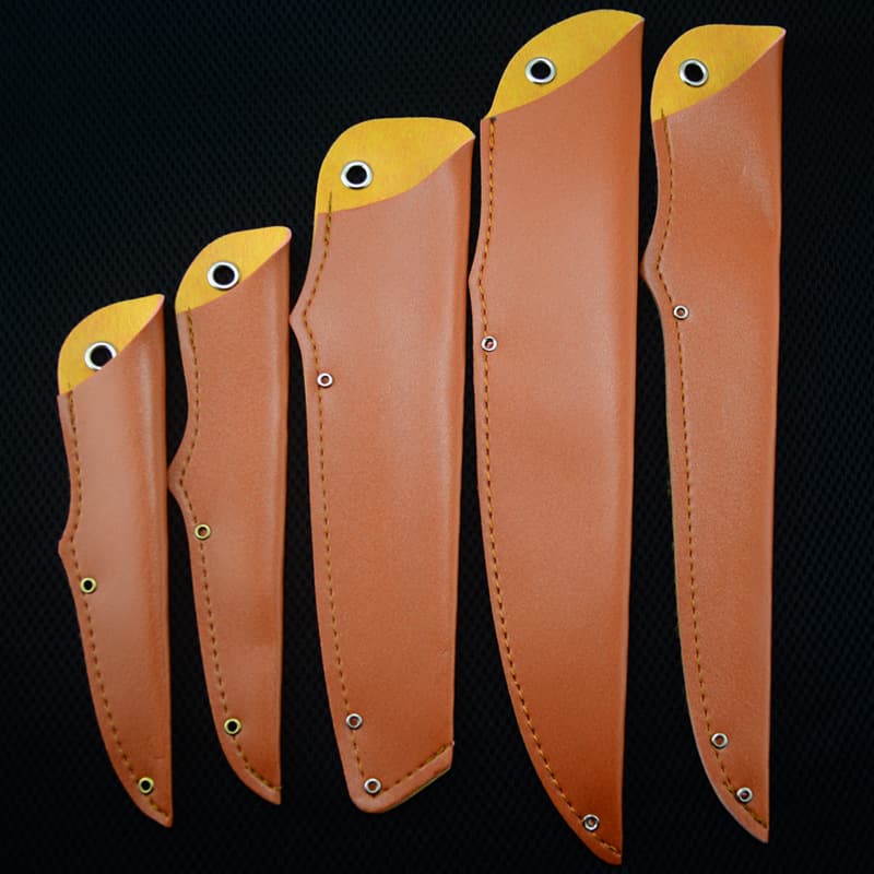 PU imitation leather universal knife sheath, family portable fruit knife, multi-purpose knife, Western chef's knife, meat cleaver