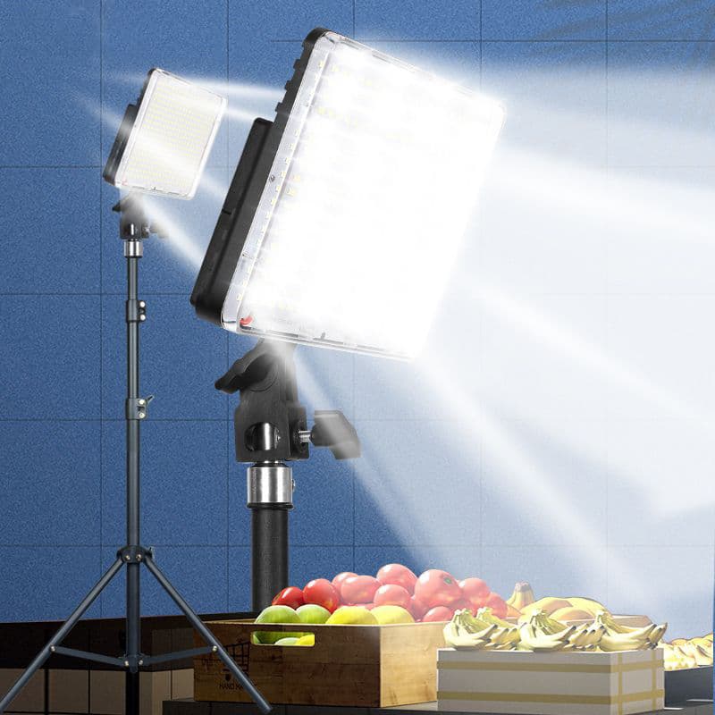 New night market stall lighting, rechargeable portable lights for outdoor and mobile use, ultra-bright camping LED telescopic stands