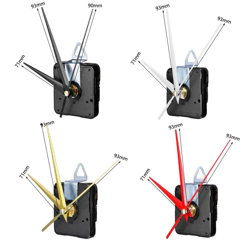 Tume Silent Sweeping Seconds Quartz Clock Movement Wall Clock Movement Accessories Universal Clock Movement 3268 Clock Movement