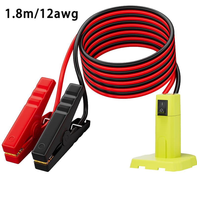 Suitable for Ryobi portable jump start cable, car starter, emergency starting power supply