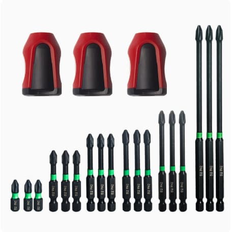 Impact Magnetic Screwdriver Bits Cross S2 High Hardness Driver Set for Electric Drill Impact Driver Bits