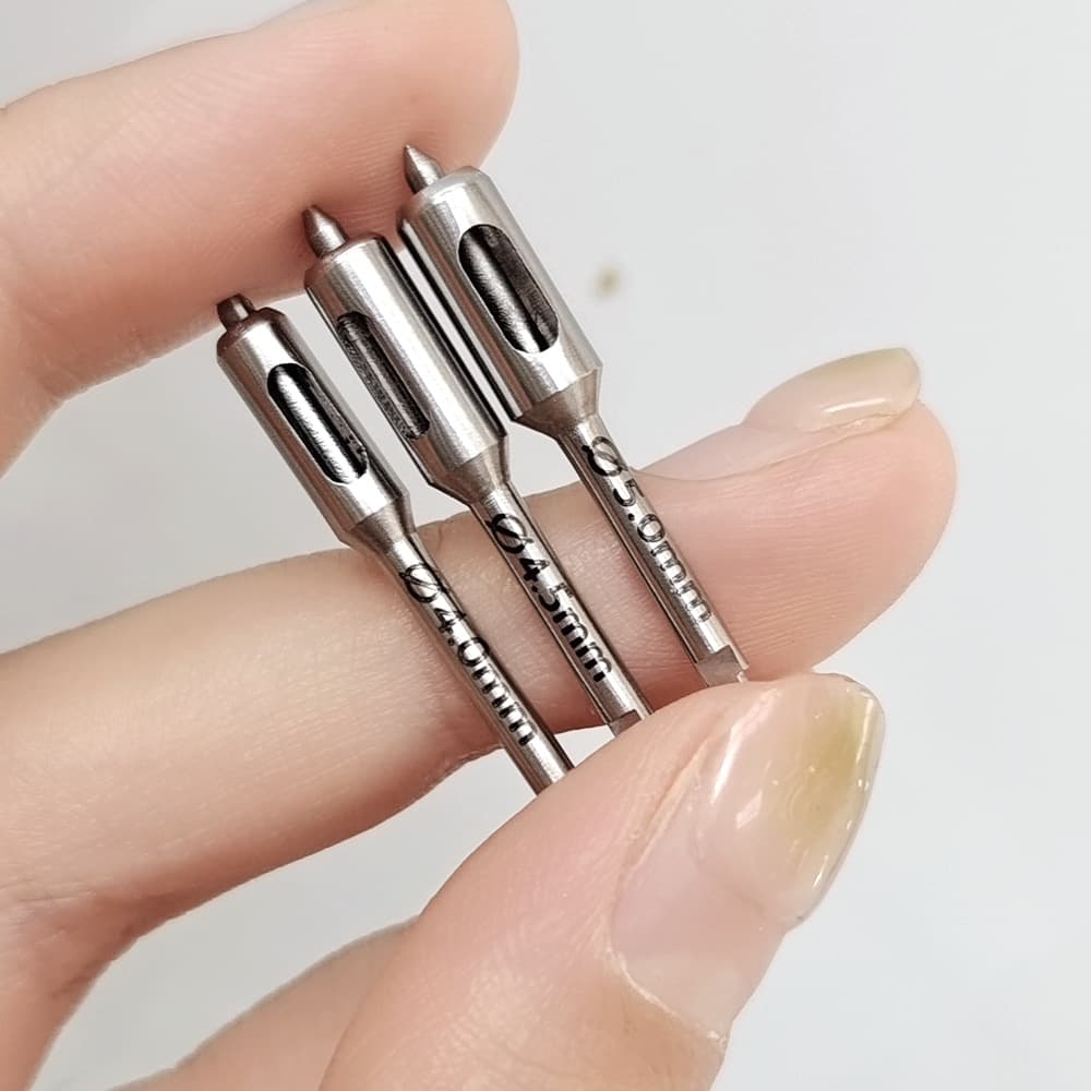 Dental Implant Gingival Tissue Positioning Drill Ring Cutter Mucosal Tissue Circular Hollow Bone Punch Tool