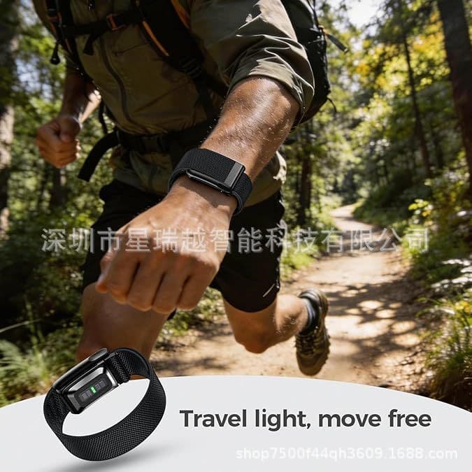 3-Pack Compatible with Whoop 5.0 Nylon Strap WHOOP 5.0 MG Combo Set 40cm Buckle Arm Band