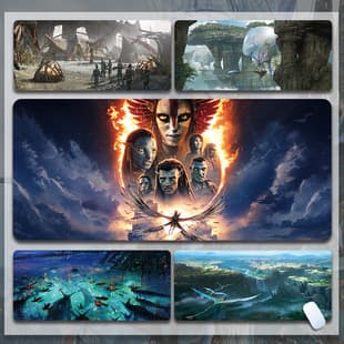 Cross-Border Avatar 3 Mouse Pad Extra Large Desktop Sci-Fi Keyboard Pad Game Office Custom Desk Mat