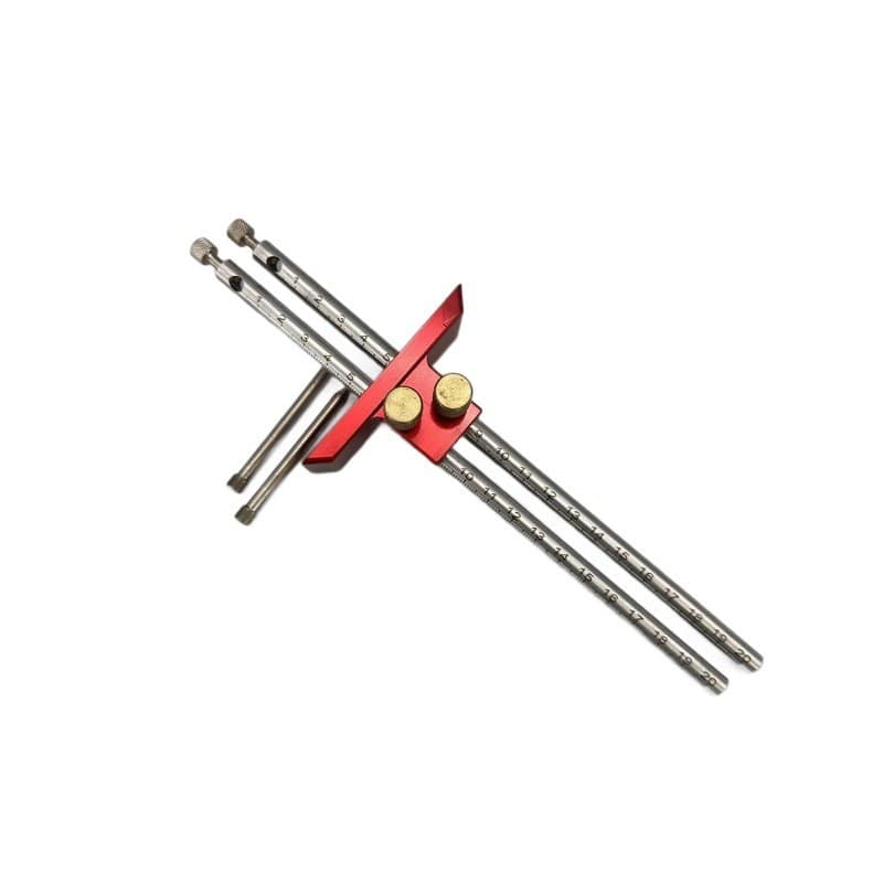 Double-Ended Blade-Type Woodworking Marking Gauge and Dovetail Marker
