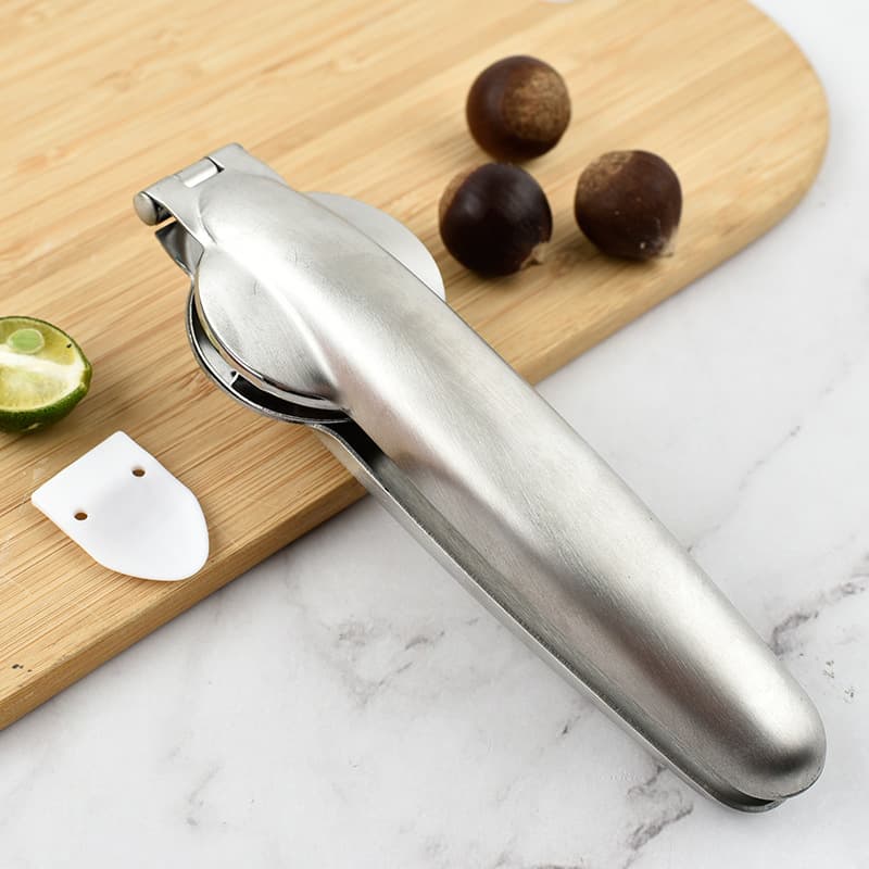 304 Stainless Steel Chestnut Cracker Cross Chestnut Pliers Household Nut Opener Kitchen Tool Walnut Cracker Chestnut Pliers