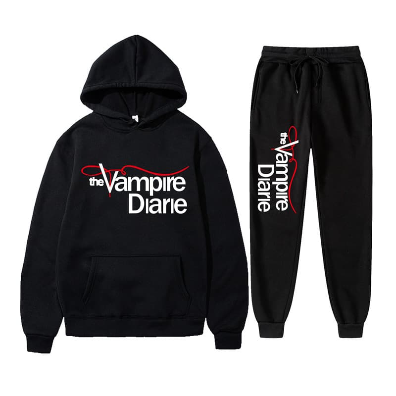 2022 The Vampire Diaries Hoodie and Jogger Set