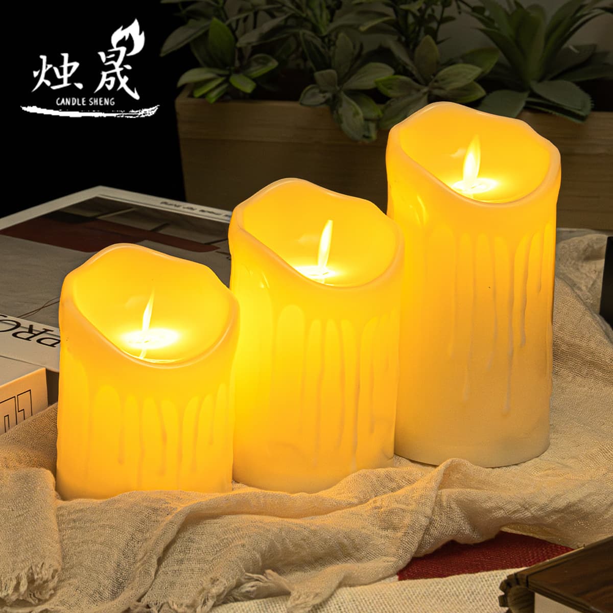 LED Electronic Candle Light Remote Control Simulation Candle Cup Birthday Creative Wedding Guide Light Prop Candle Atmosphere Light