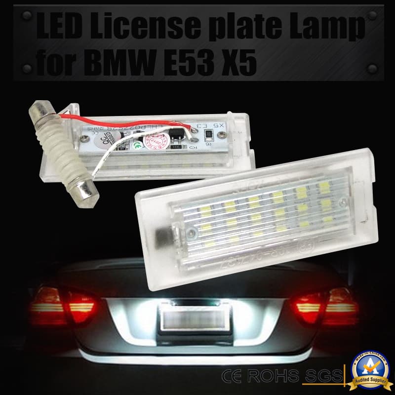 Suitable for BMW BMW E53 X5 hot-selling LED license plate light license plate light