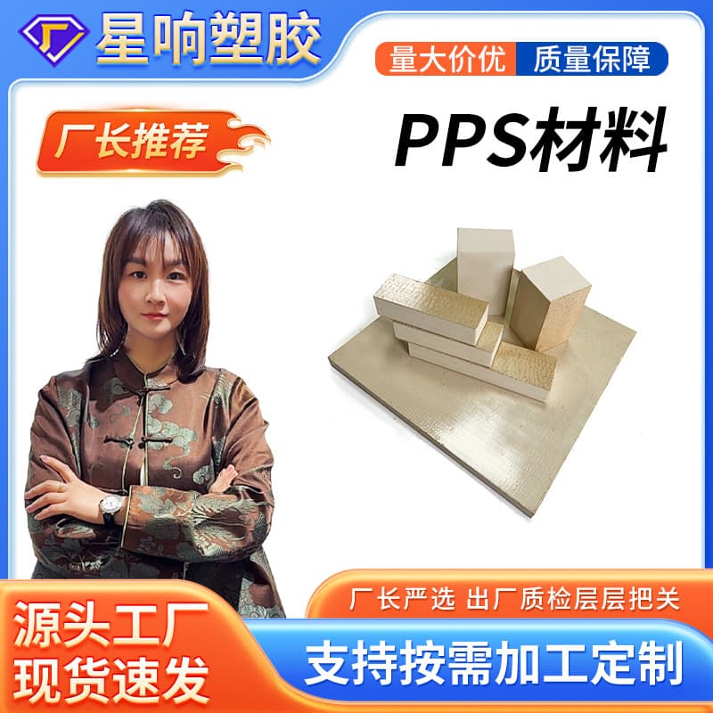 PPS Plastic Rod for Medical Equipment, High Purity PPS Bar