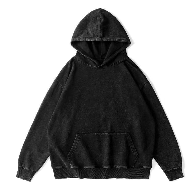 Cross-border Racing Washed Hoodie European and American Vintage Retro Hoodie for Foreign Trade Independent Station