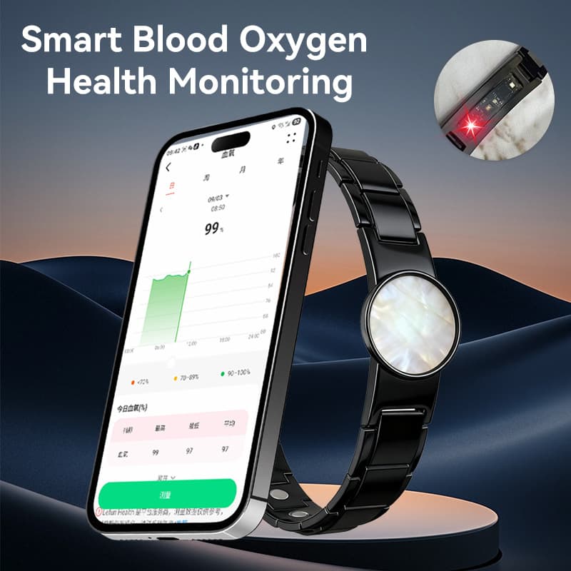 Cross-Border Hot-Selling Smart Bracelet for Health and Sports Monitoring, Female Cycle Support, Sleep, Heart Rate, Blood Oxygen, and Photo Capture