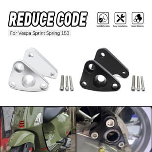 Suspension Adapter Bracket for Piaggio Vespa Primavera Sprint 150 Seat Lowering Kit