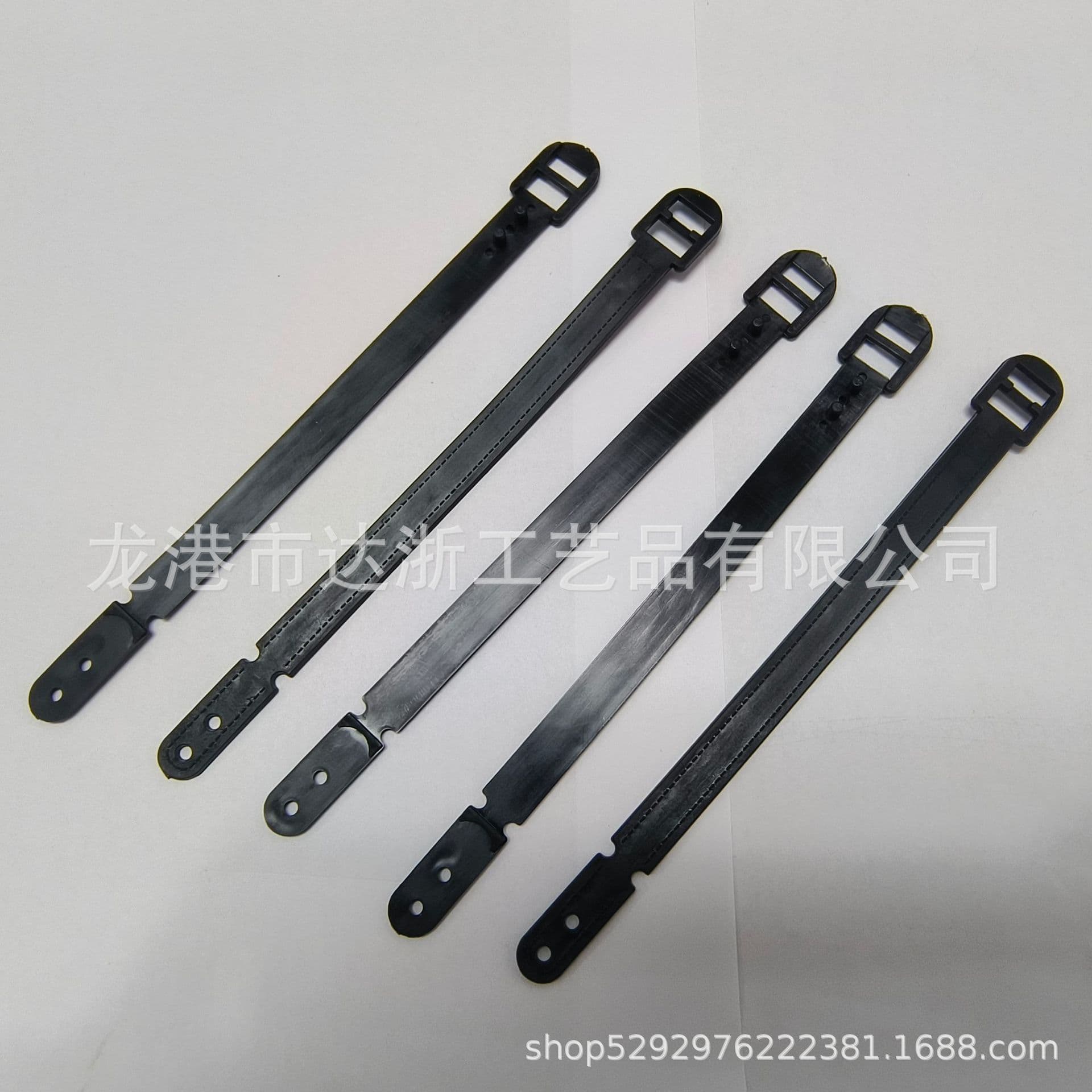 In Stock Wholesale, Colored Luggage Tag Strap, Plastic Hanging Strap, Plastic Luggage Tag Lanyard, PVC Strap, Gift Strap