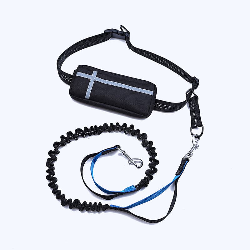 Pet Waist Pack Running Leash Dog Walking Rope Elastic Shockproof Anti-Pull Cross-Border Pet Supplies