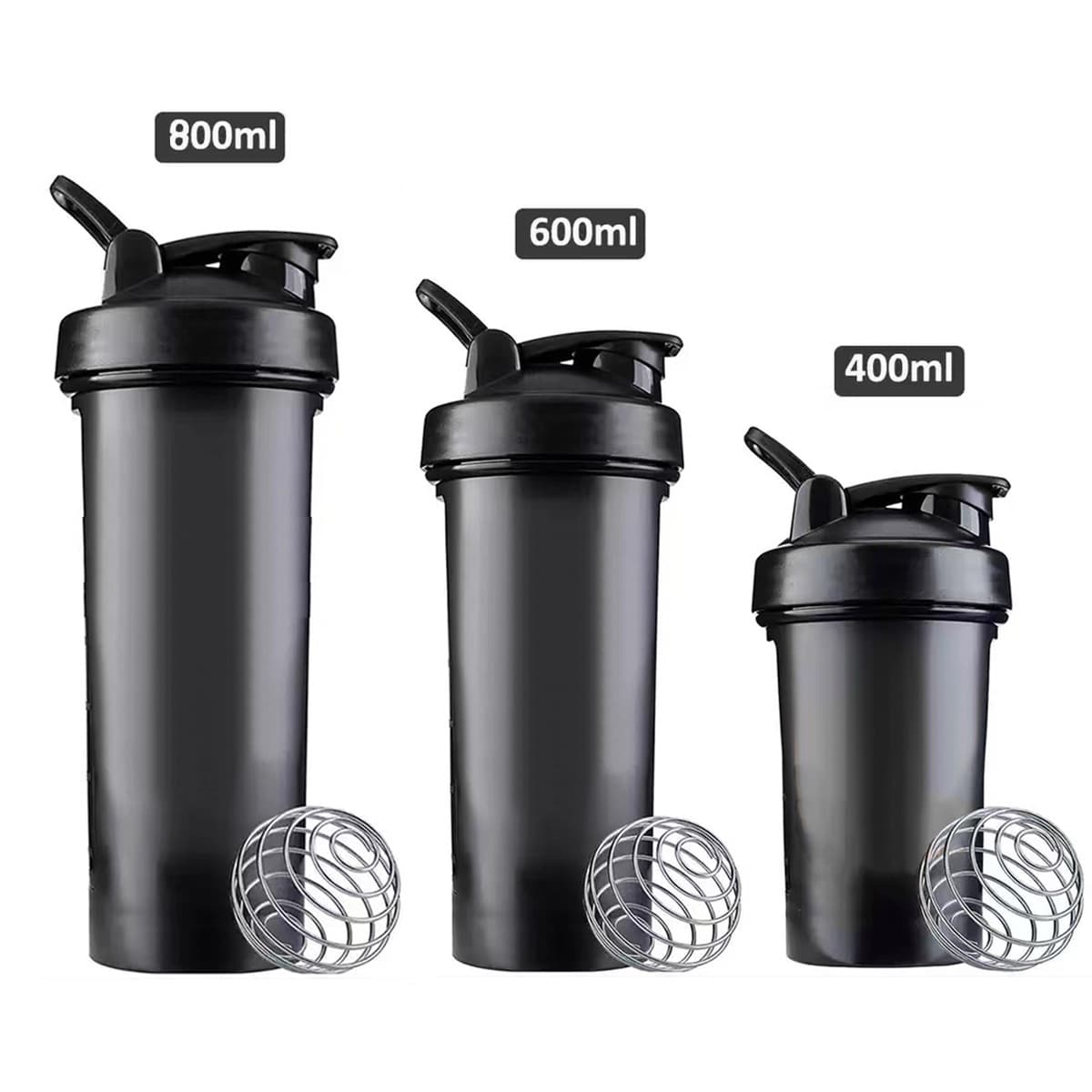 Sports Shaker Cup Portable Outdoor Fitness Cup Milkshake Protein Powder Mixing Cup Wholesale Printable Logo