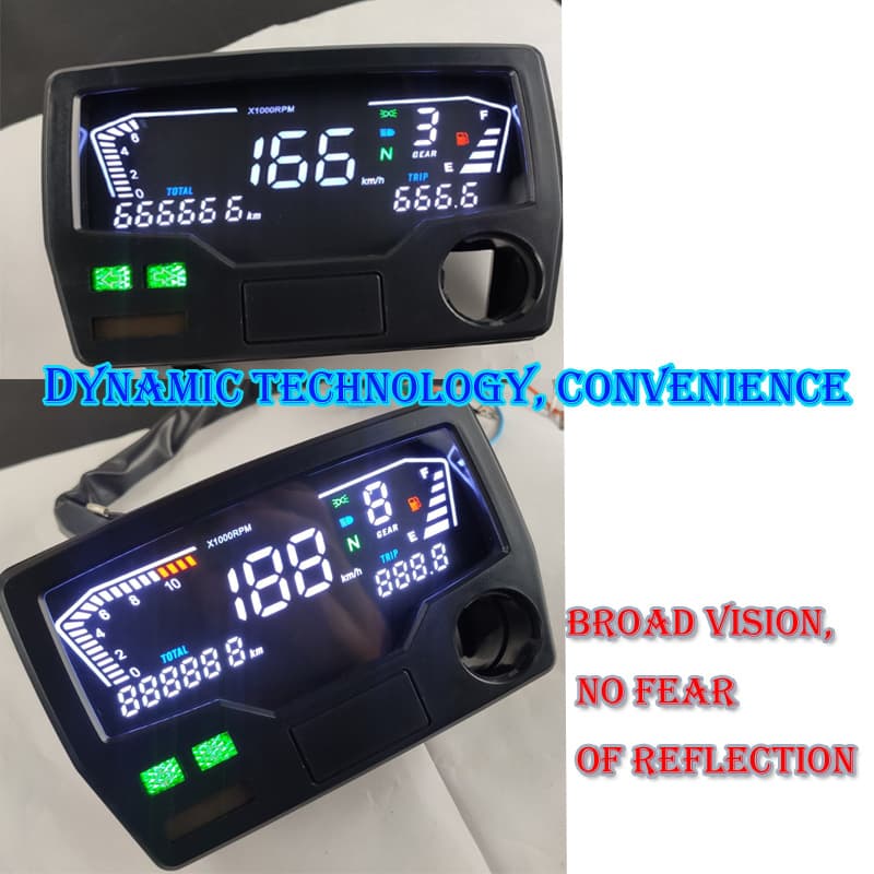 Suitable for Vin100 Digital Instrument LED Instrument Assembly Odometer Hero CD100 cd70