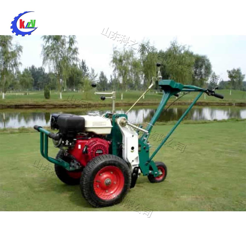 Garden Lawn Maintenance Equipment Small Gasoline-Powered Sod Cutter Handheld Four-Wheel Drive Lawn Transplant Machine