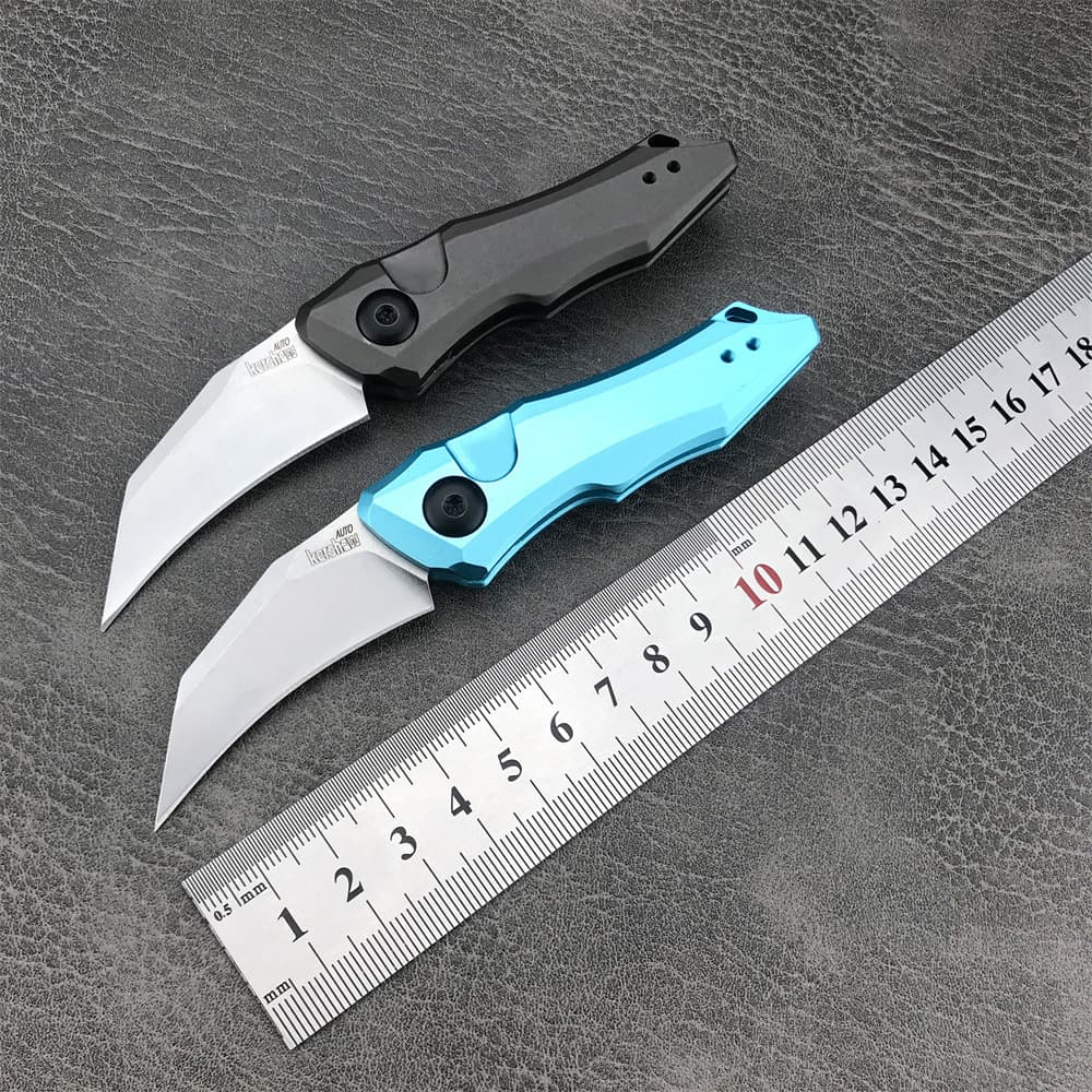 Cross-border hot-selling Kaxiu 7350 paring knife, outdoor survival folding knife, self-defense mini knife, high hardness fruit knife