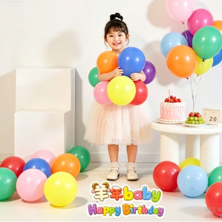 10 Inch 2.2g Thickened Imitation Matte Latex Balloon Round Latex Balloon Wedding Birthday Decoration Balloon