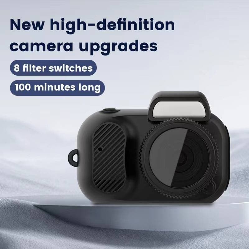 Mini Digital Camera Kids Gift Retro CCD Camera Student Travel Portable Selfie Camera High Definition Screen USB2.0 Interface