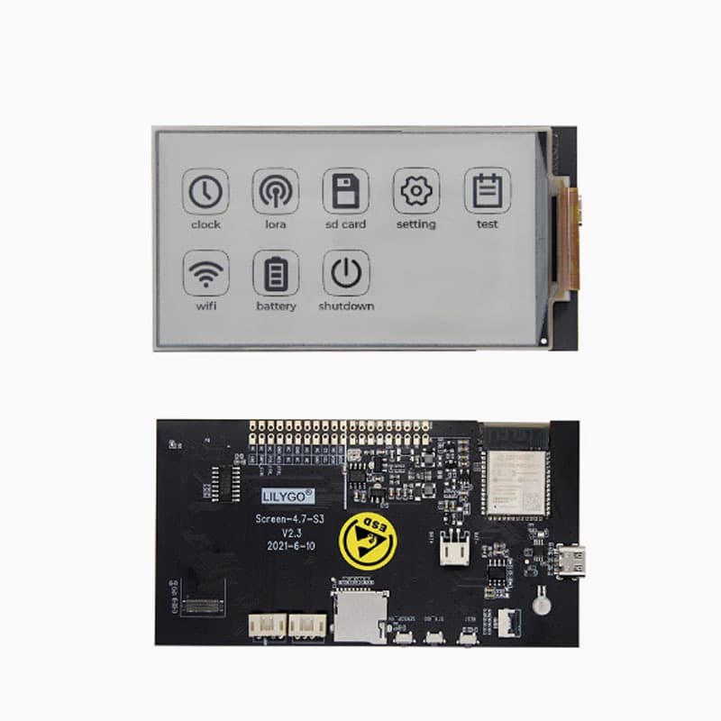 T5 4.7 Inch E-paper V2.3 ESP32-S3 Ink Screen Programmable Low Power Consumption