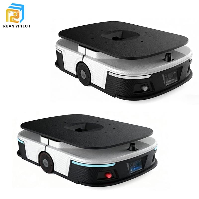Industrial Warehouse AGV Smart Handling - Fully Automatic Loading/Unloading High Payload Long Endurance Autonomous Robot