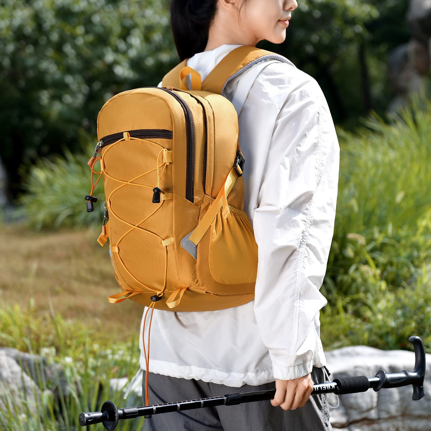 Outdoor Hiking Backpack Cross-border New Water-repellent Cycling Bag Travel Backpack Large Capacity Wear-resistant Sports Bag Shoulder Bag