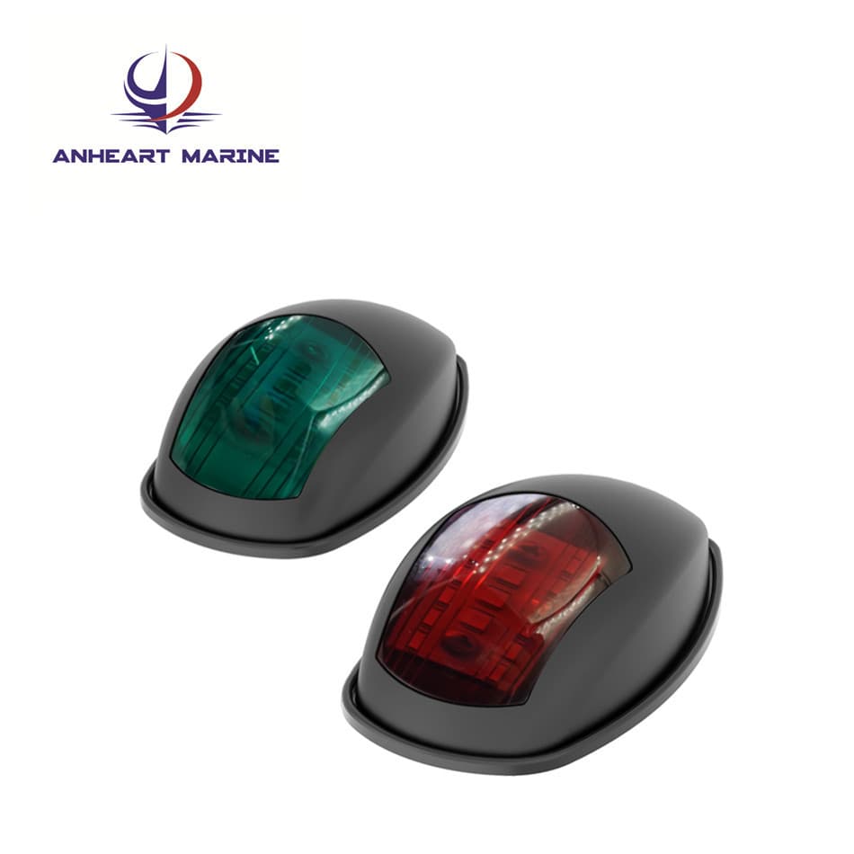 Boat Light Yacht Marine LED Navigation Signal Light Left and Right Side Light 12-24VDC