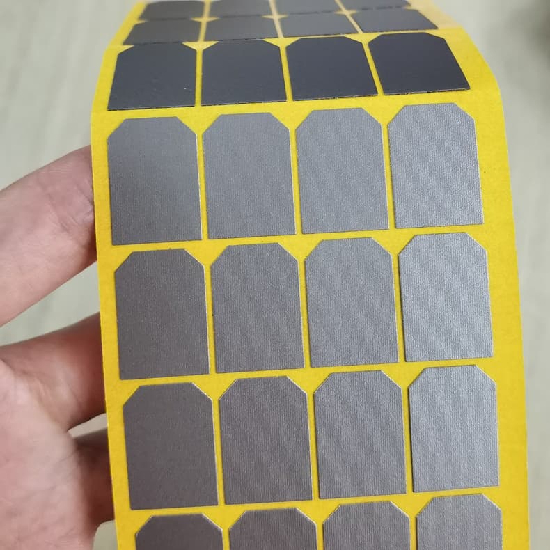 Electronic tag absorbing material, anti-magnetic sticker, anti-electromagnetic interference film, absorbing sheet, mobile phone anti-magnetic sticker, absorbing paper, NFC