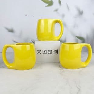 Factory Ceramic Mug Simple Coffee Mug Car Mug Advertising Cup Printed Logo