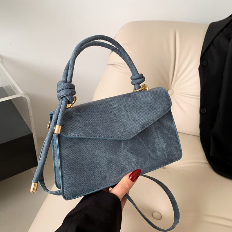 Internet Famous Fashion Simple Personality Small Bags Women 2024 Spring New Versatile Ins Shoulder Crossbody Bag Small Square Bag