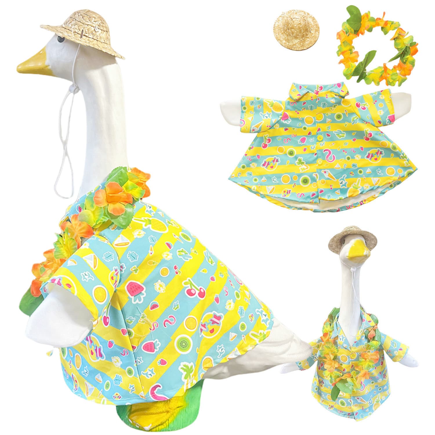 Porch Goose Clothing 2026 New Hawaiian Bikini Set Shirt Bikini Swimsuit