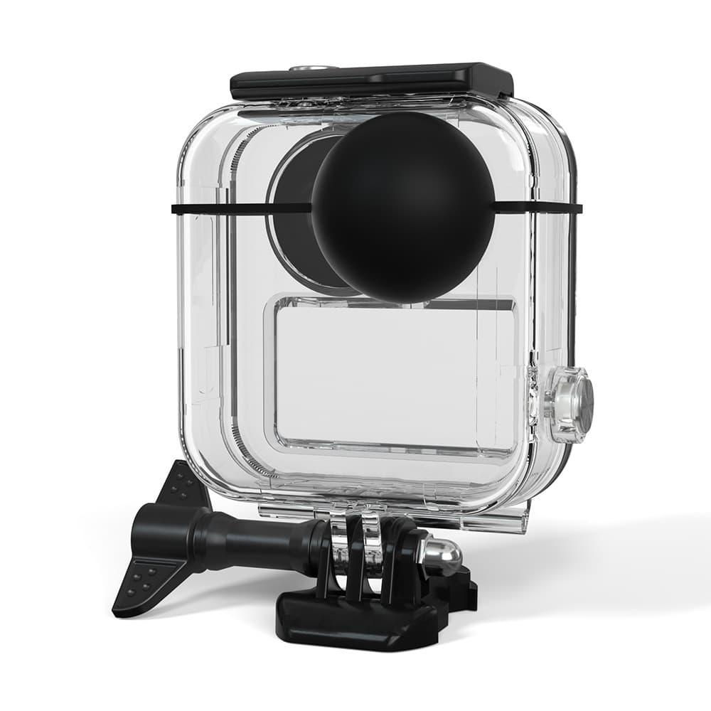 GoPro MAX Panoramic Sports Camera Waterproof Case - Frame Underwater Protective Cover, Dive Housing with Touchscreen